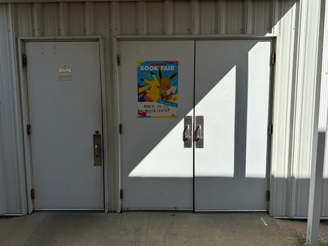 Hoke County Schools Scurlock Elementary Gym Door Replacement - BEFORE