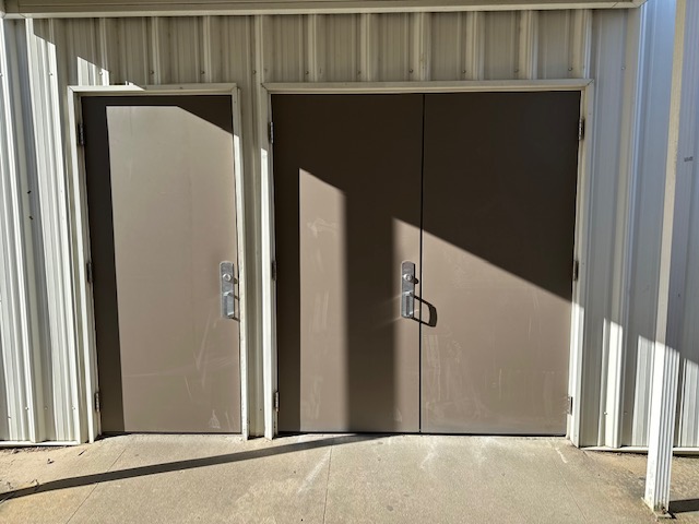 Hoke County Schools Scurlock Elementary Gym Door Replacement - AFTER