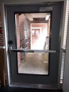 NC State University Before and After Door and Hardware Replacement