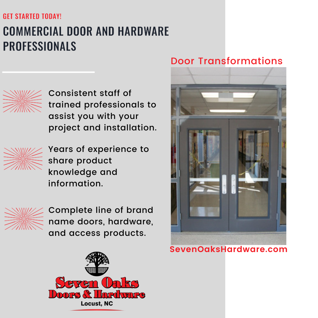 Commercial Door Transformations – SevenOaksHardware.com