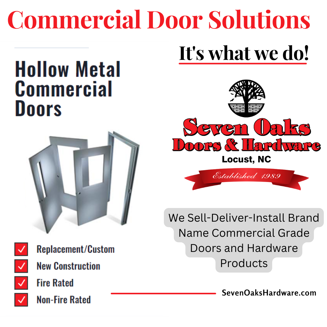 Commercial Steel Doors – Seven Oaks Doors and Hardware