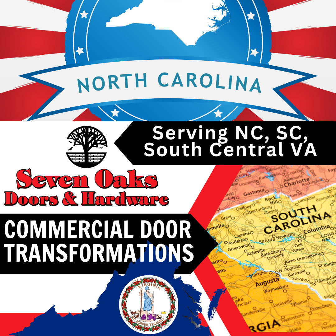 Looking for Commercial Door Installers in NC, SC, and VA? We've Got You Covered!