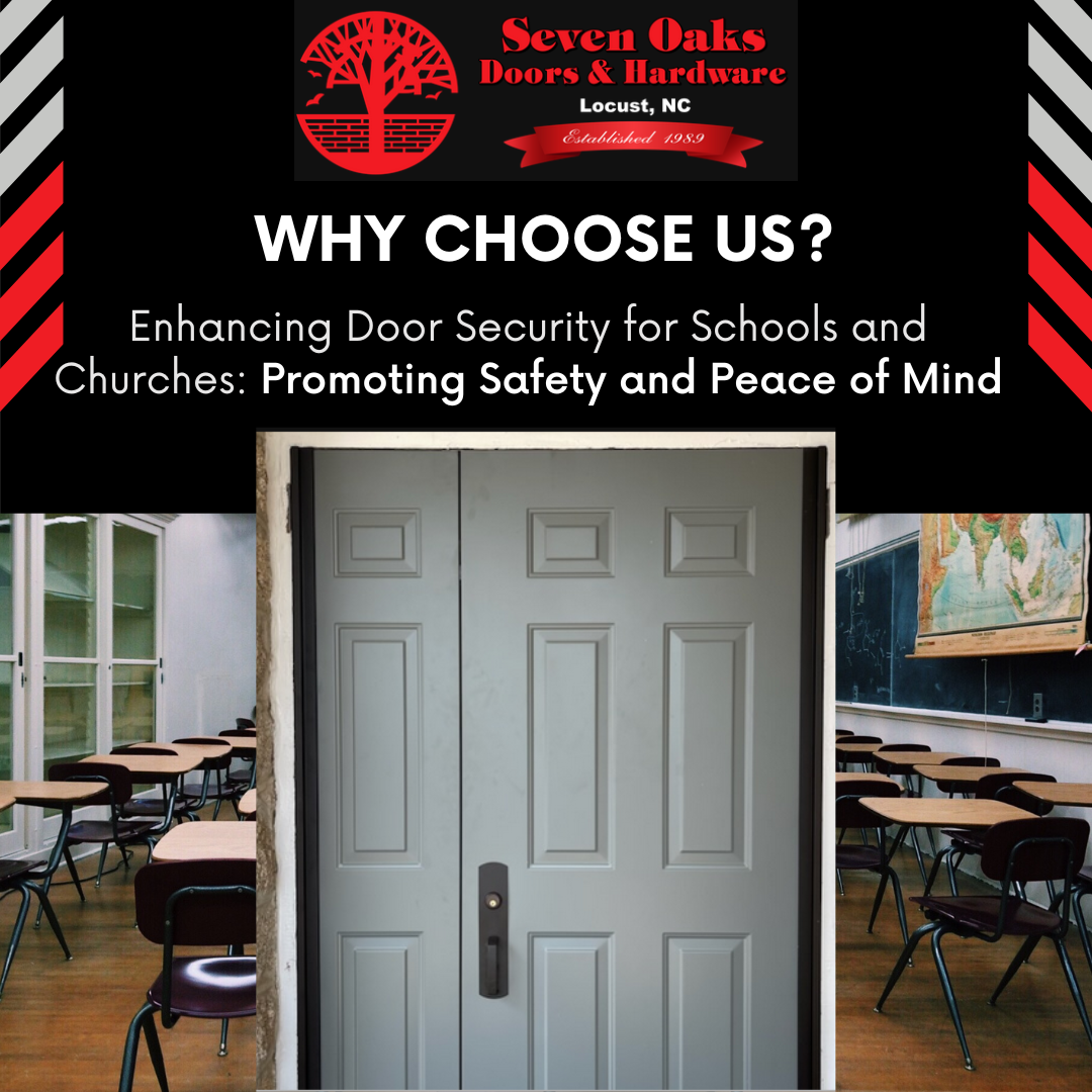 Enhancing Door Security for Schools and Churches: Promoting Safety and Peace of Mind