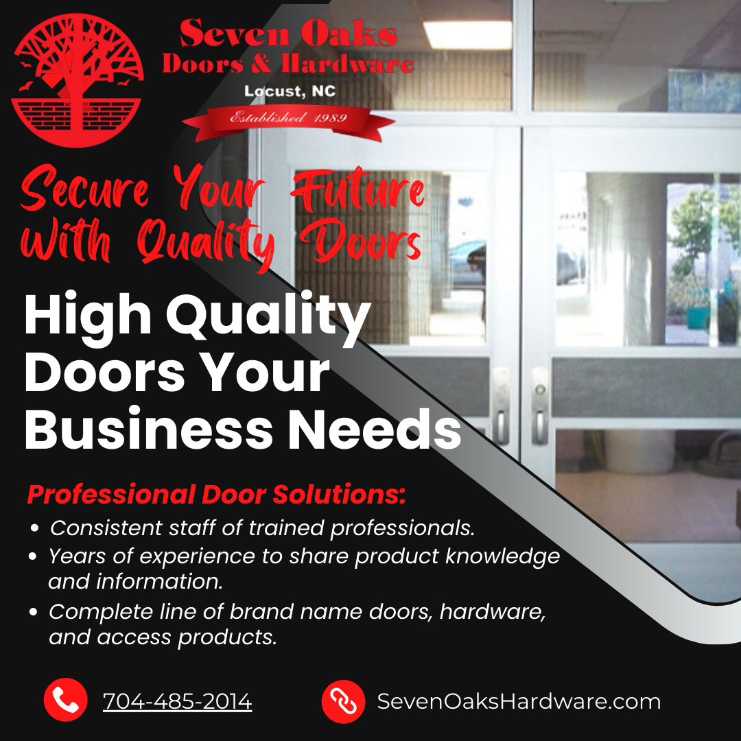 Secure Your Future With Quality Doors!