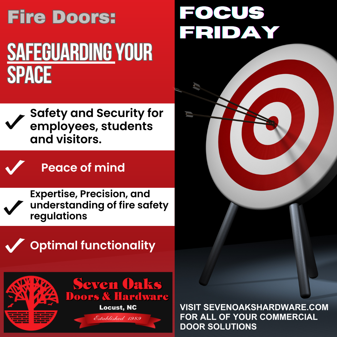 Friday Focus: Commercial Fire Doors – Safeguarding Your Space
