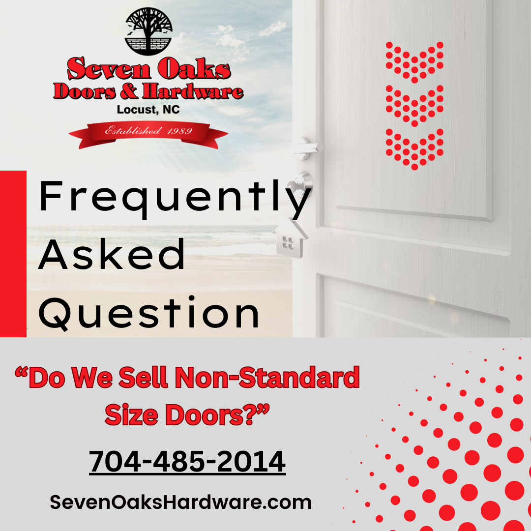 FAQ Friday - Do We Sell Non-Standard Size Doors?
