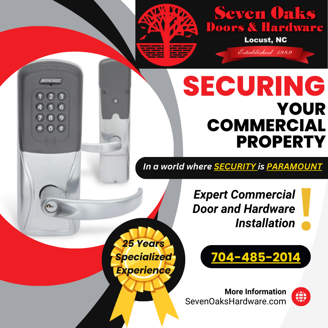 6 Important Reasons for Using Seven Oaks Door and Hardware Installers.