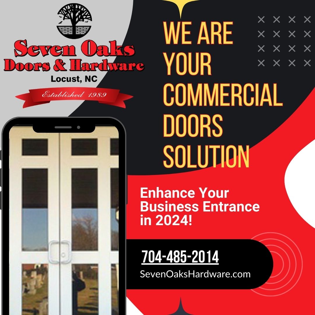 Enhance Your Business Entrance: Comprehensive Commercial Door and Hardware Solutions