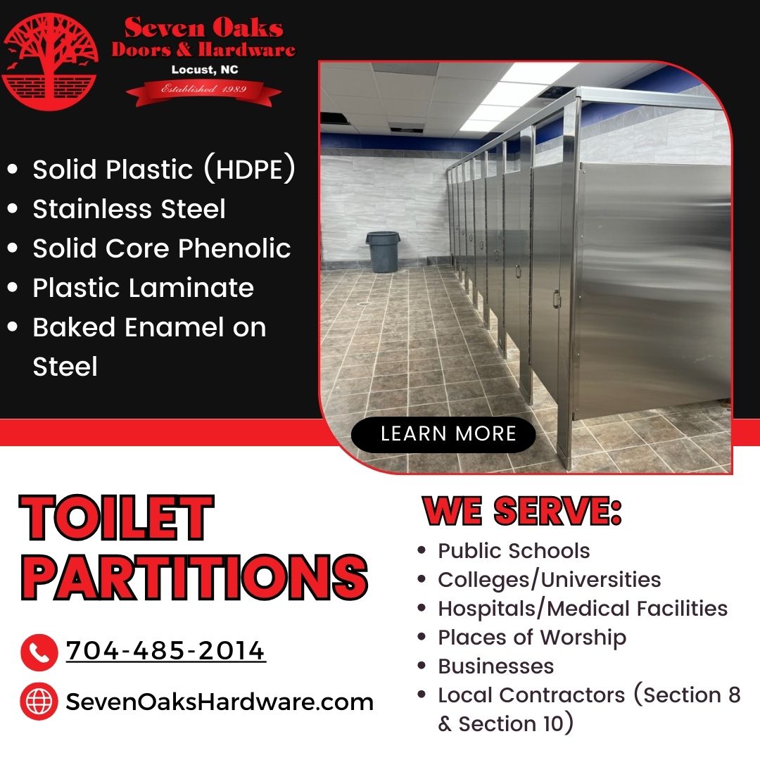 5 Types of Toilet Partitions for Businesses and Beyond.