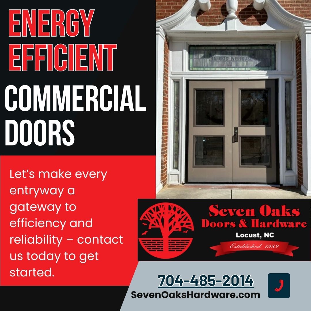 Energy Efficient Commercial Doors