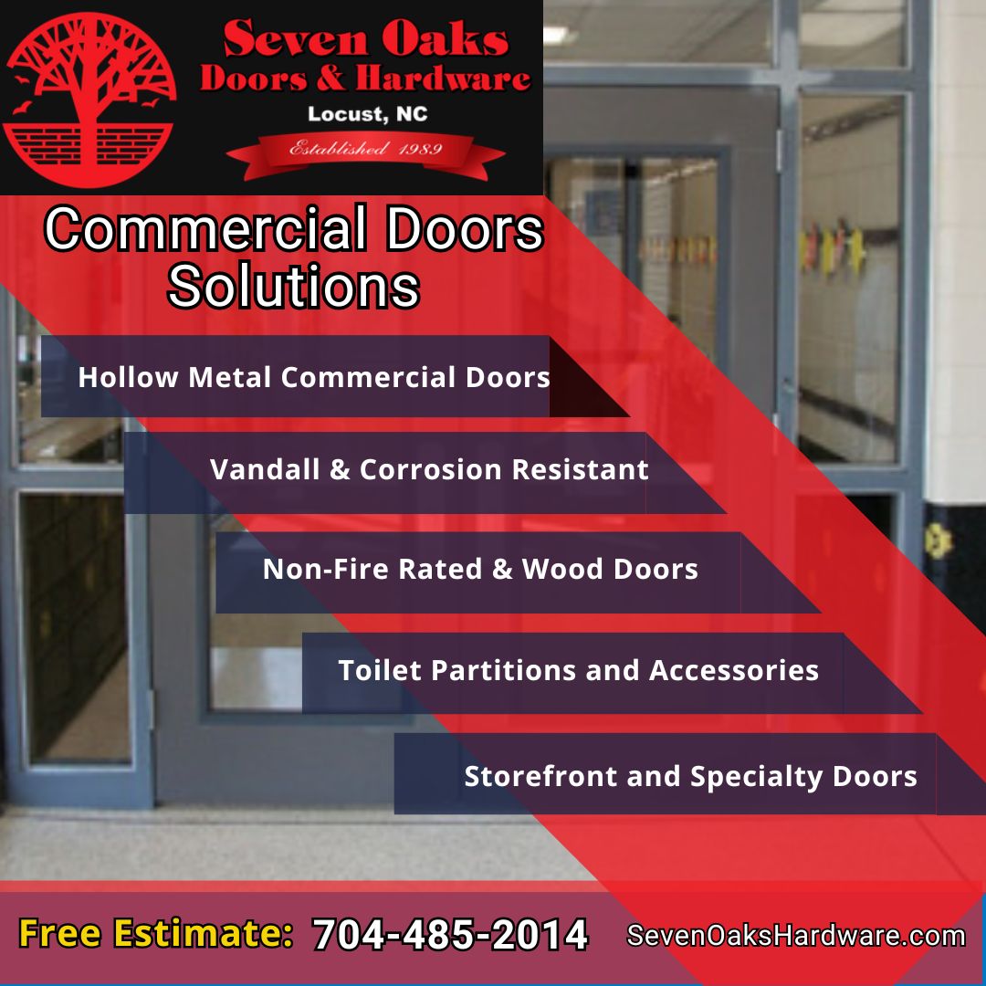 Setting the Standard in Commercial Door Solutions: Seven Oaks Takes the Lead
