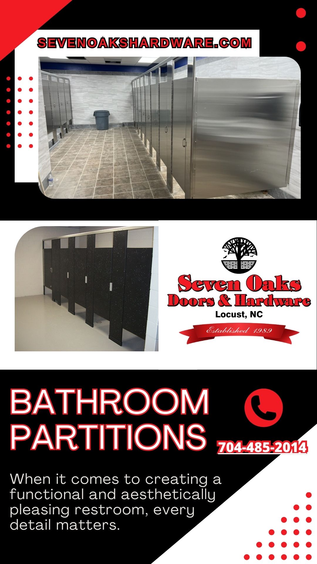Update Your Commercial Restroom with Premium Bathroom Partitions