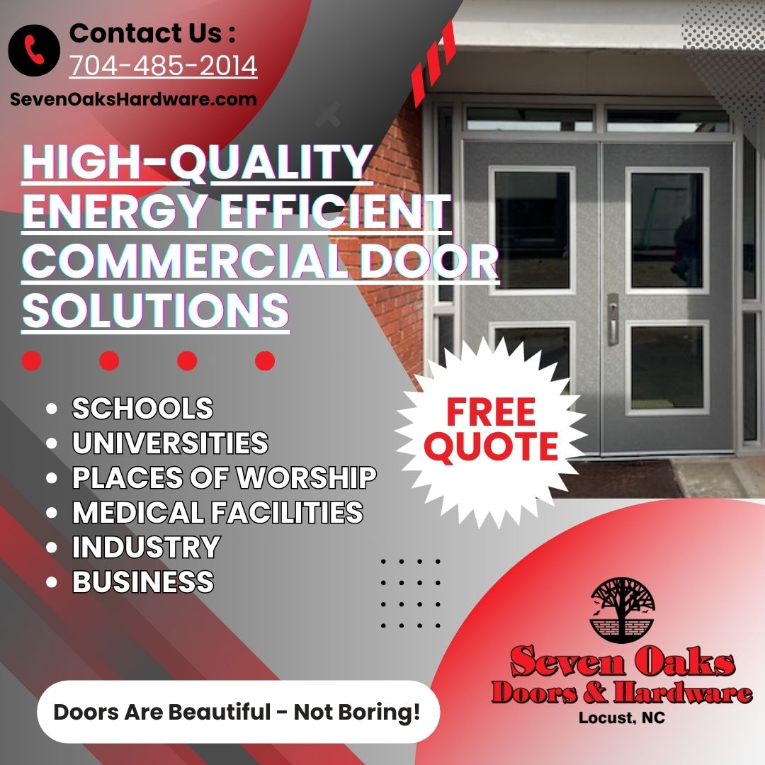 High-Quality Energy Efficient Commercial Door Solutions