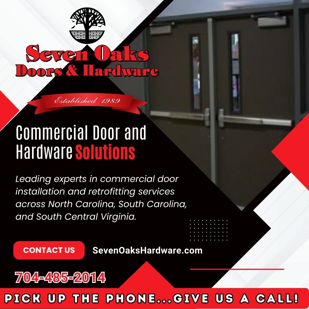 Commercial Door Installers and Retrofitting Experts.