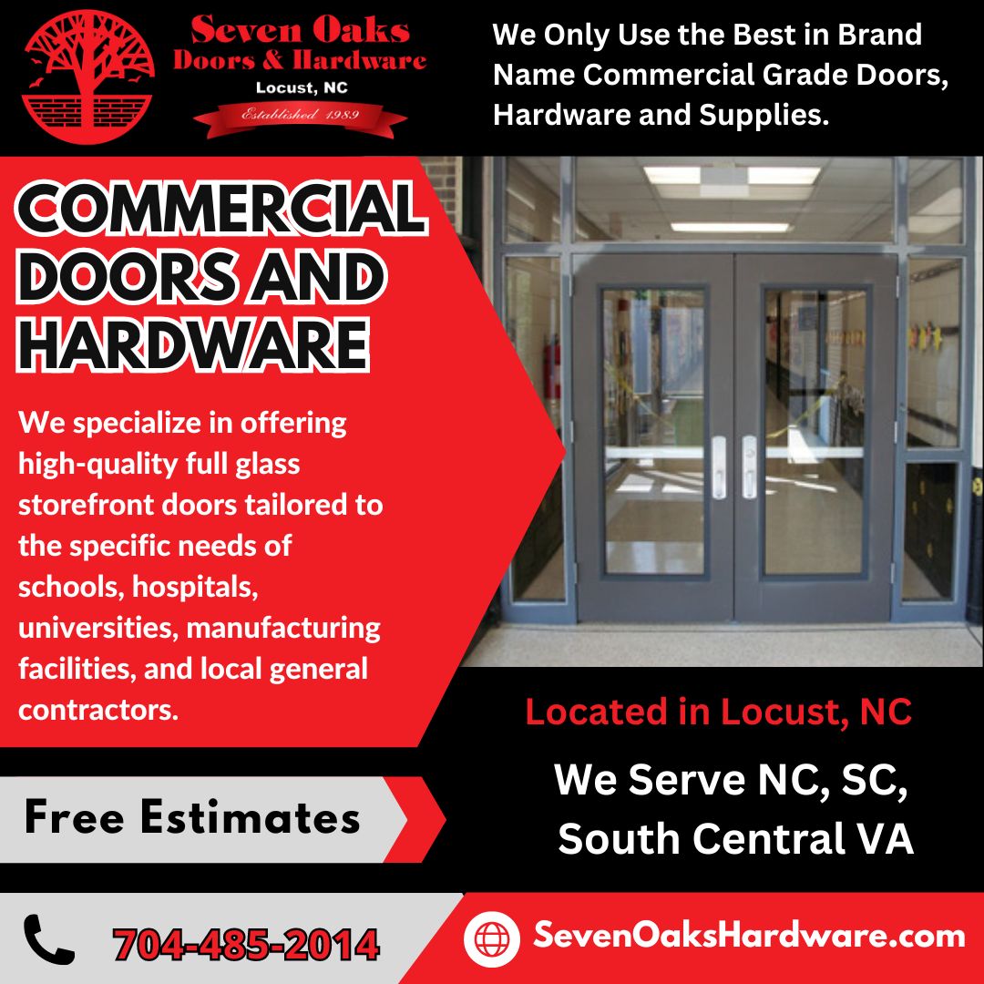 Full Glass Storefront Doors: Versatile Solutions for the Aftermarket and Beyond