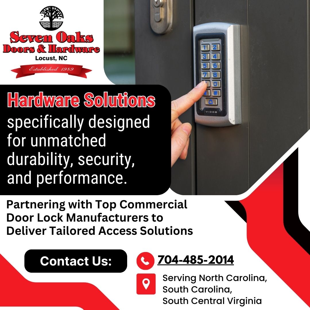 Partnering with Top Commercial Door Lock Manufacturers to Deliver Tailored Access Solutions