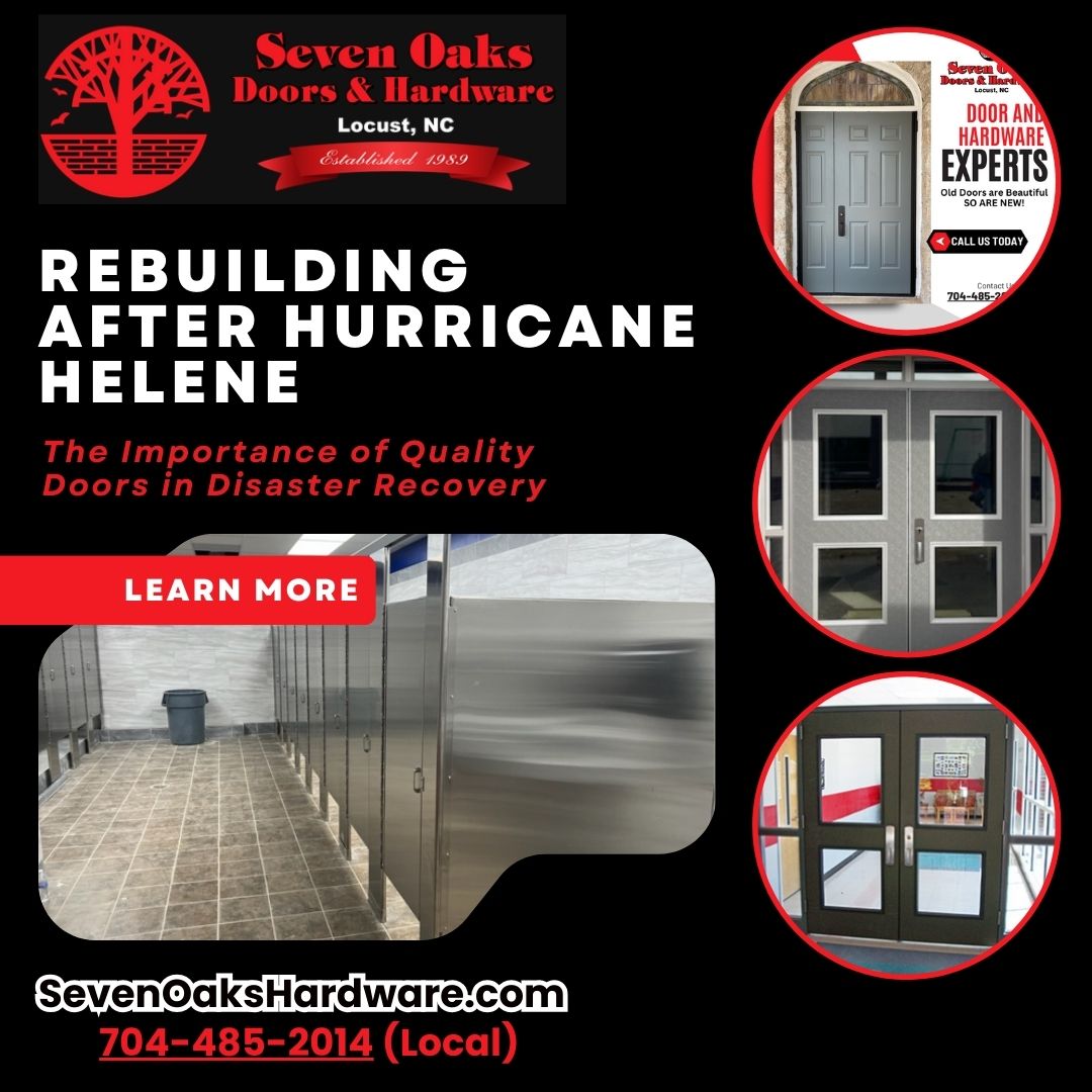 Rebuilding After Hurricane Helene: Strengthening Your Business with Quality Commercial Doors and Hardware