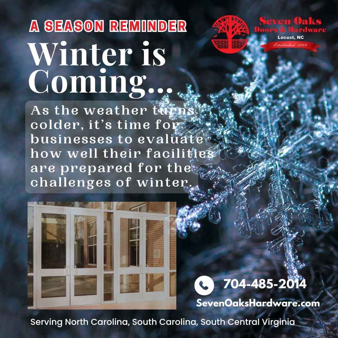 7 Key Benefits of Retrofitting Commercial Doors This Winter