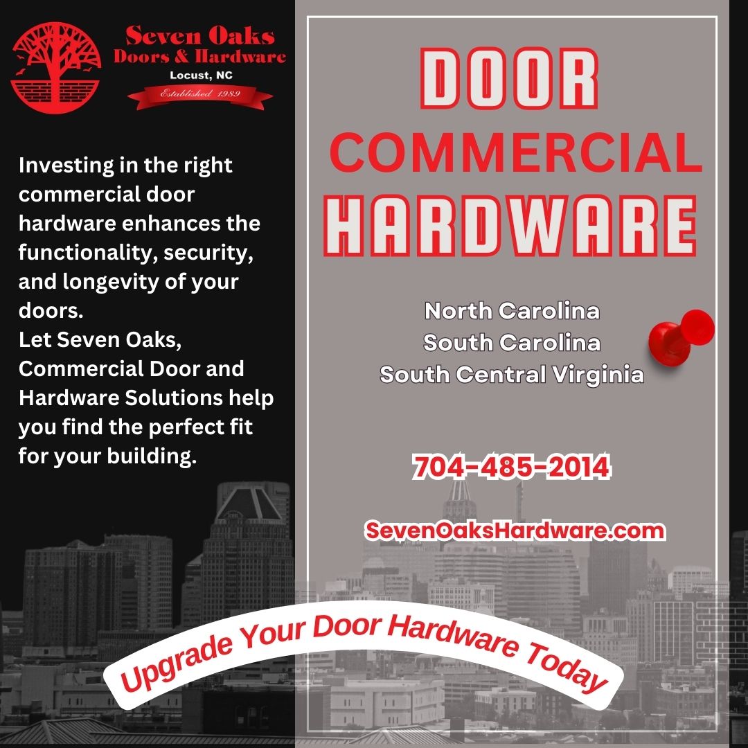 Understanding Commercial Door Hardware: Enhancing Security, Functionality, and Style