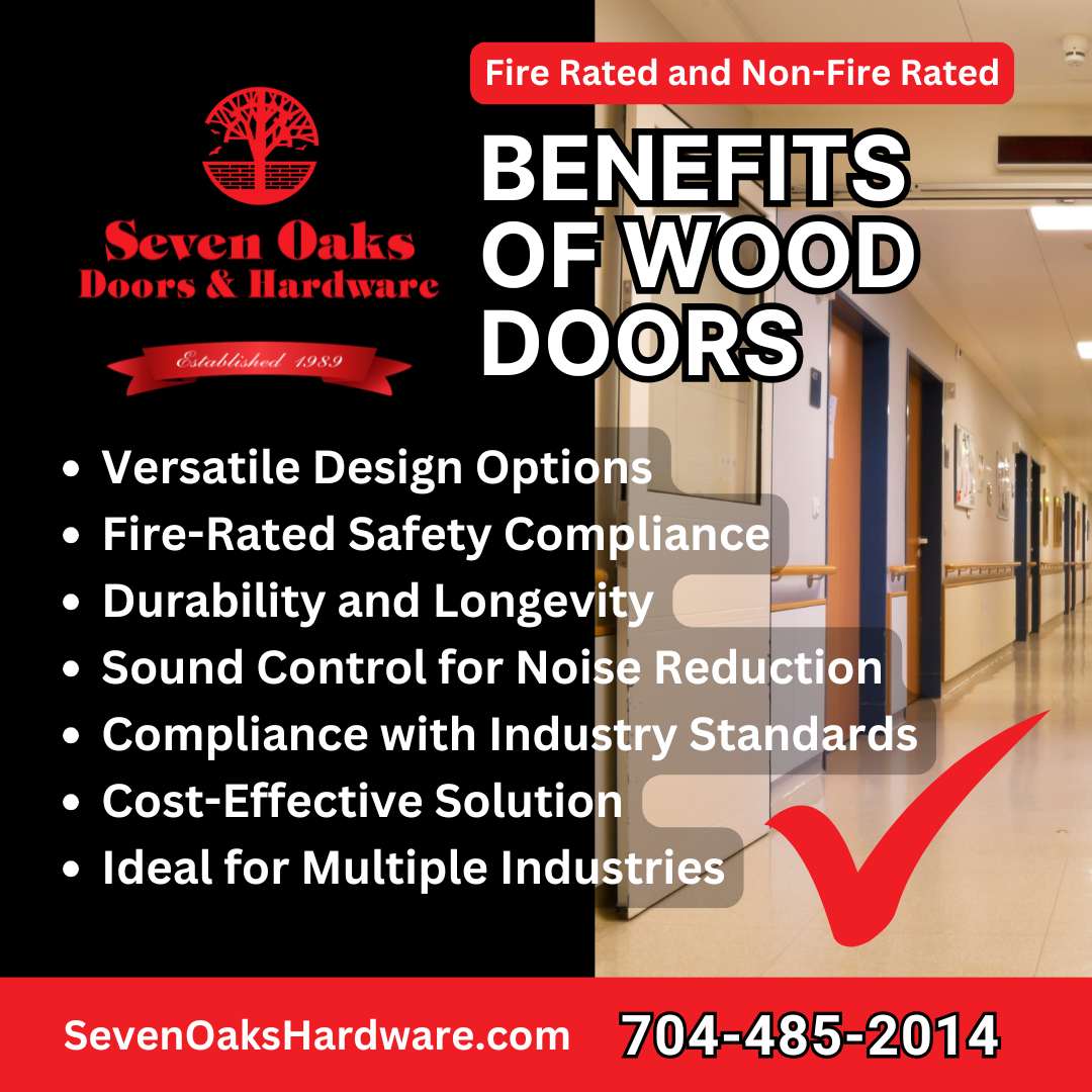 7 Benefits of Non-Rated and Rated Wood Doors for Commercial Spaces