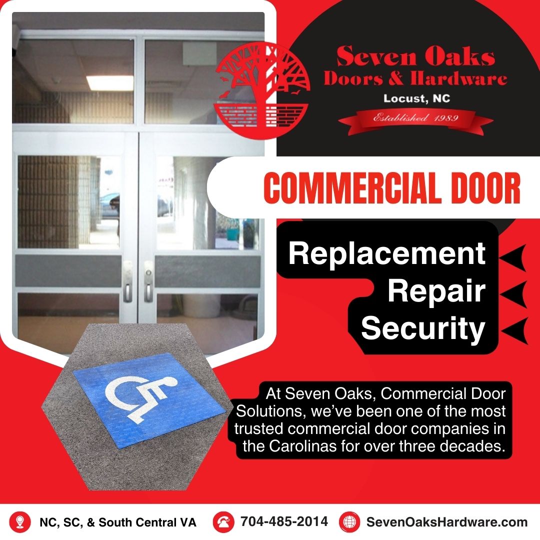 Your Trusted Partner for Commercial Door Replacement, Repair & Security Solutions