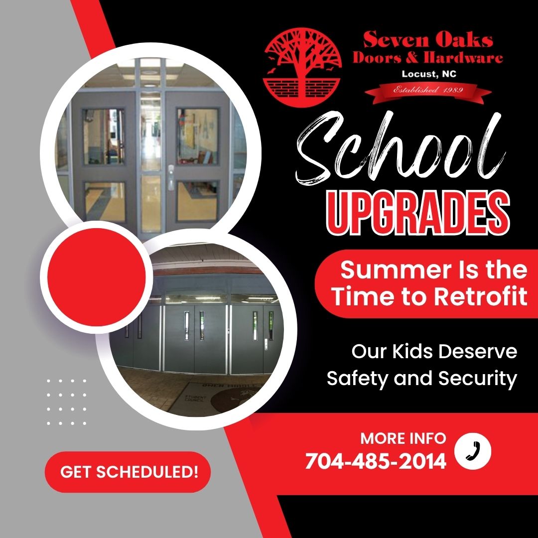 Summer Is the Time to Retrofit: Upgrade Your Commercial Doors While School Is Out