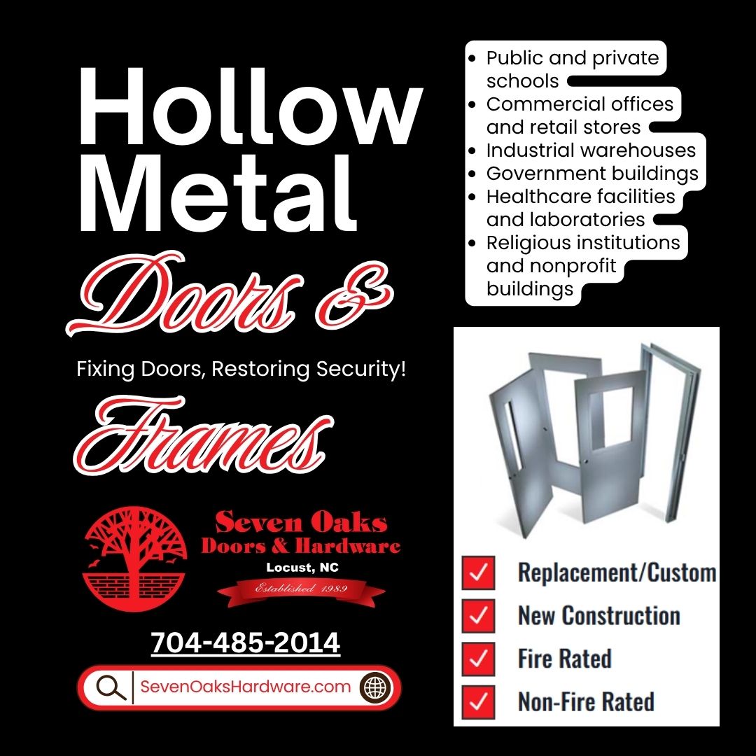 Commercial Hollow Metal Doors and Frames: The Gold Standard for Durability and Security
