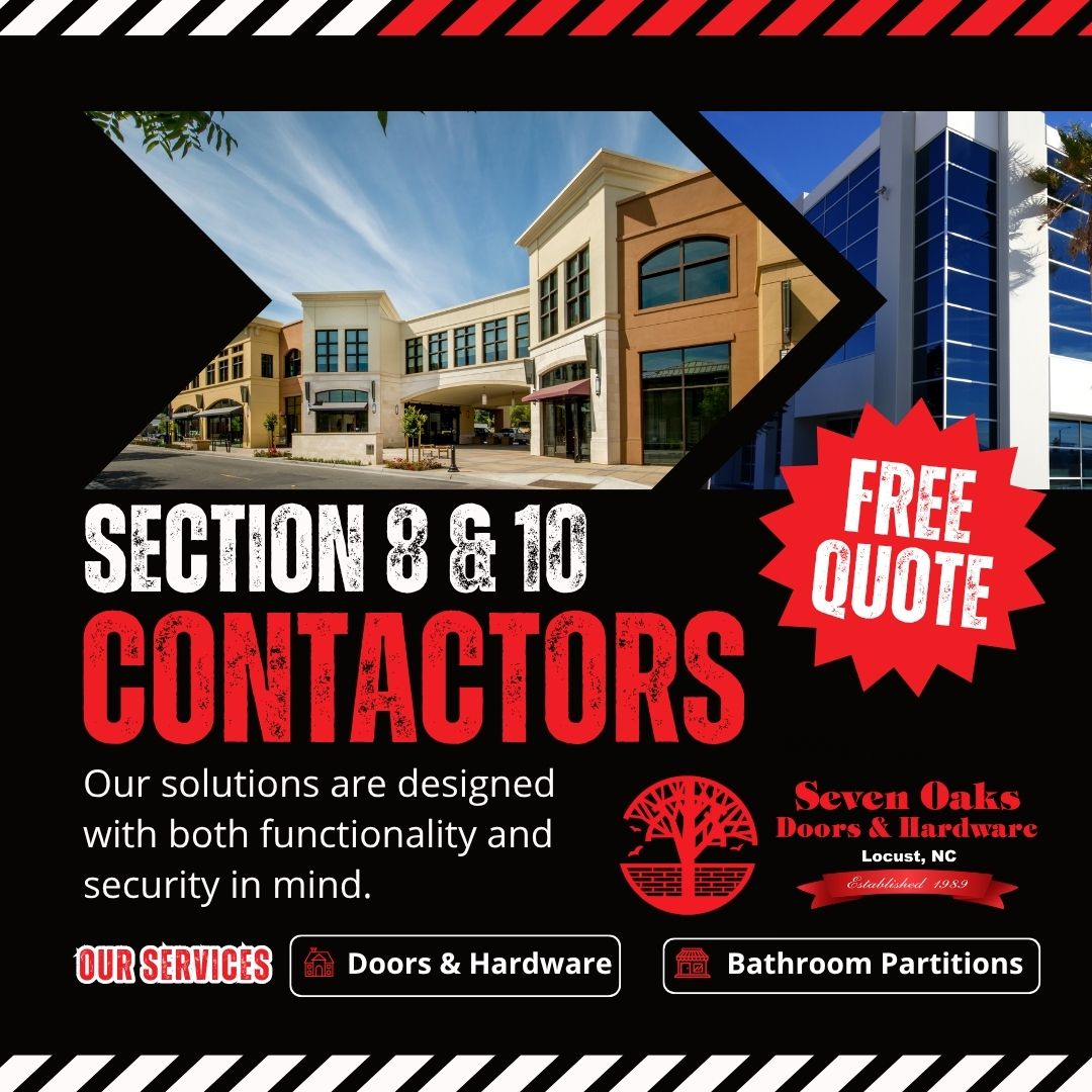Supporting Local Contractors with High-Quality Door and Hardware Solutions