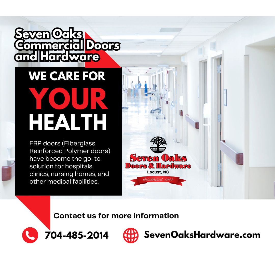 Why FRP Doors Are the Top Choice for the Healthcare Industry