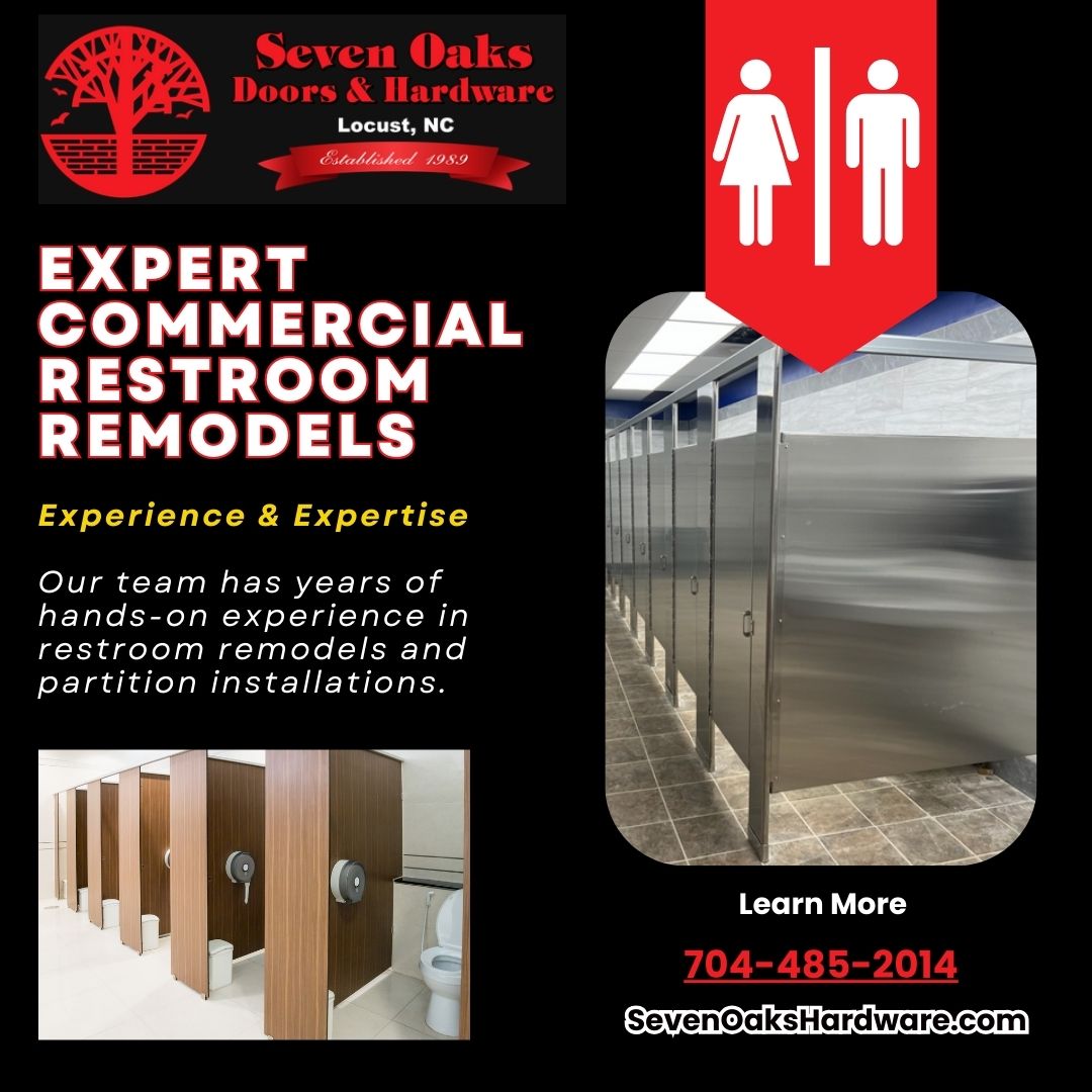 Expert Restroom Remodels & Bathroom Partition Installation Services