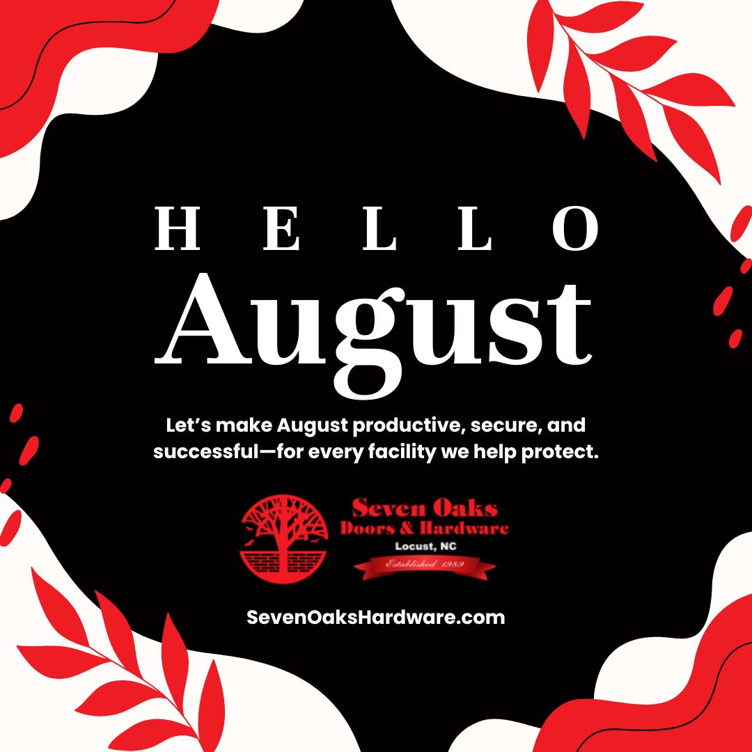 Welcome, August!