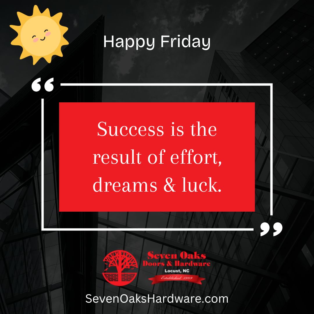 Happy Friday from all of us at Seven Oaks!