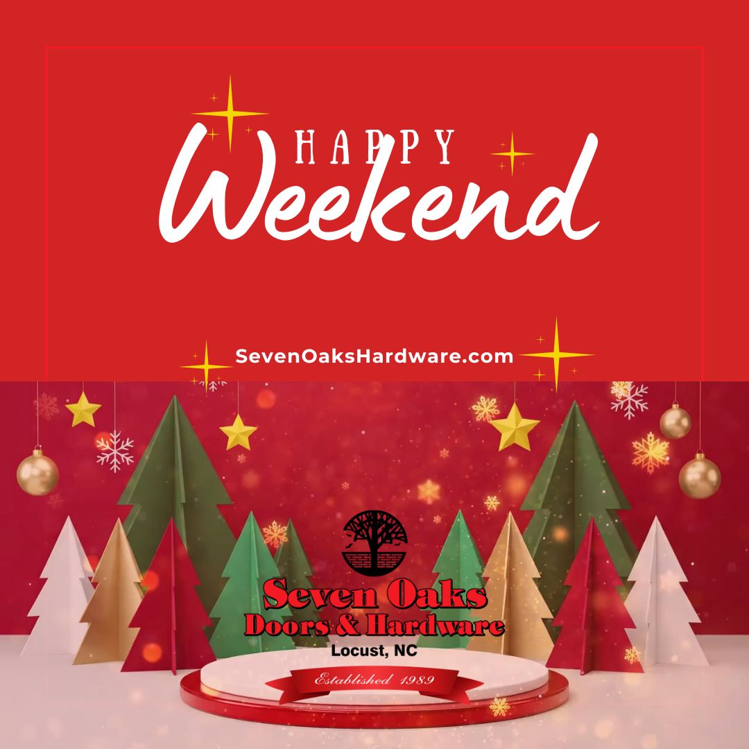 Happy Weekend from all of us at Seven Oaks!