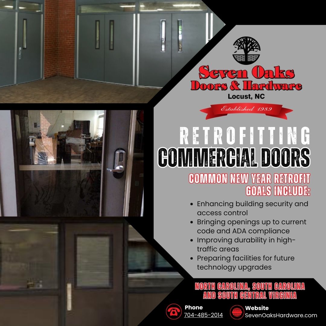 New Year, Smarter Openings: Retrofitting Commercial Doors & Hardware for 2026