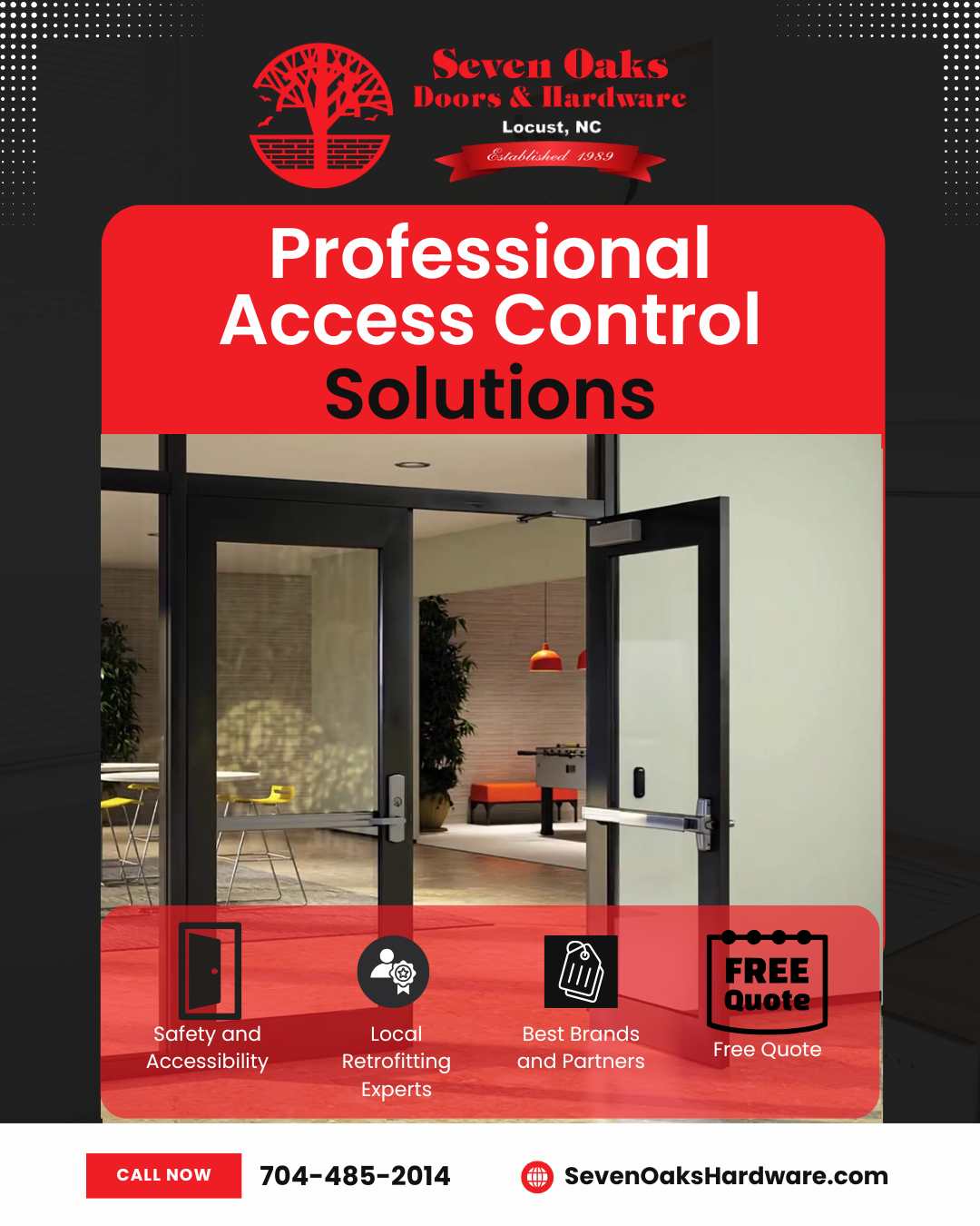 Commercial Doors for Schools and Churches in Tarboro, NC