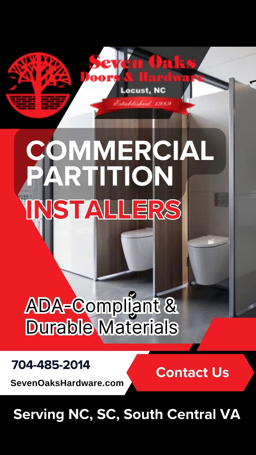 Commercial Partition Installers in Rocky Mount, NC for Schools & Churches