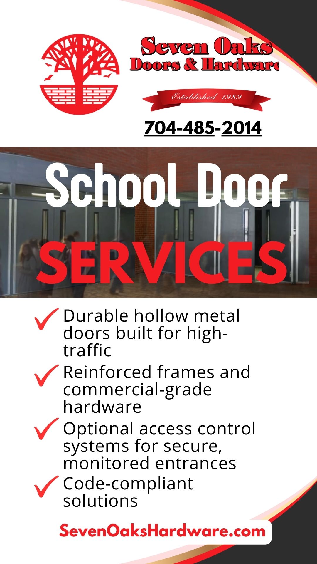 Commercial Doors for Schools and Churches in Wilson, NC Commercial Doors for Schools and Churches in Wilson, NC