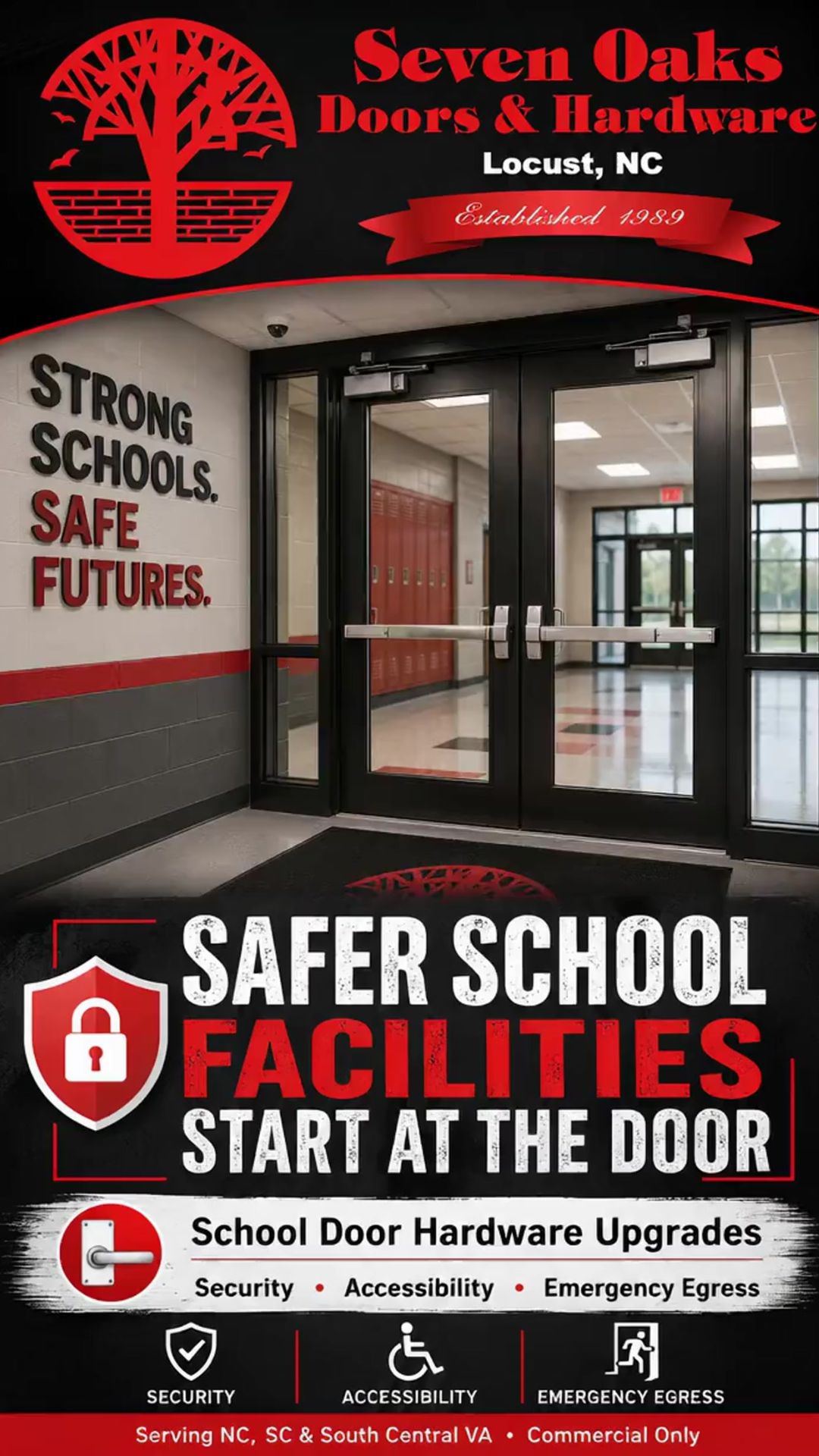 School Door Hardware Upgrades for Safer Educational Facilities