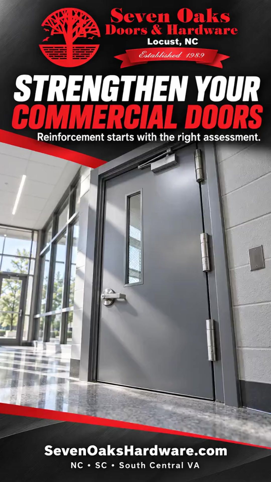 Commercial Door Reinforcement: Strengthening Existing Doors and Hardware
