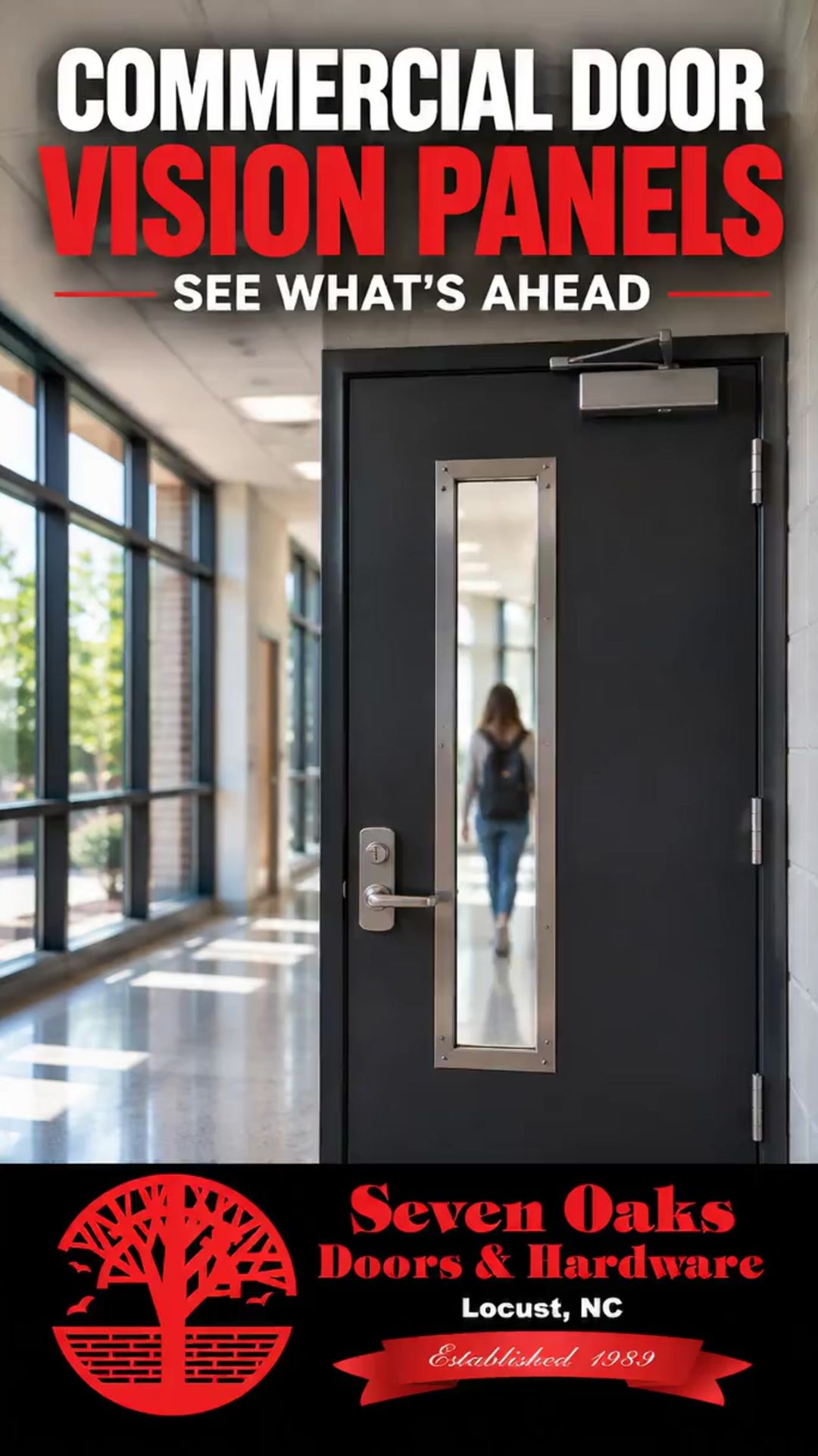 Commercial Door Vision Panels: Improving Visibility in Busy Facilities