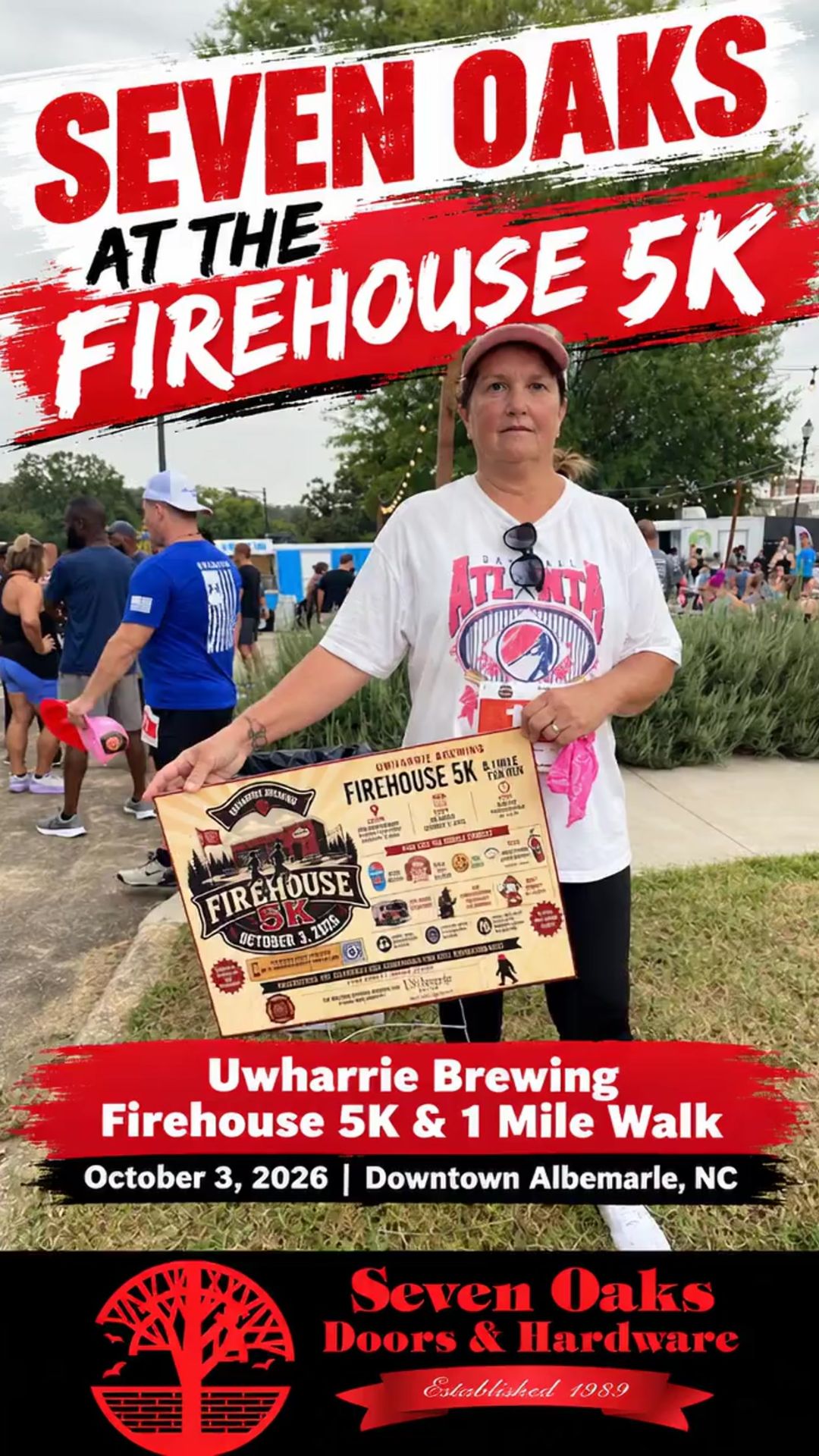 Seven Oaks Team Completes the Uwharrie Brewing Firehouse 5K in Under an Hour