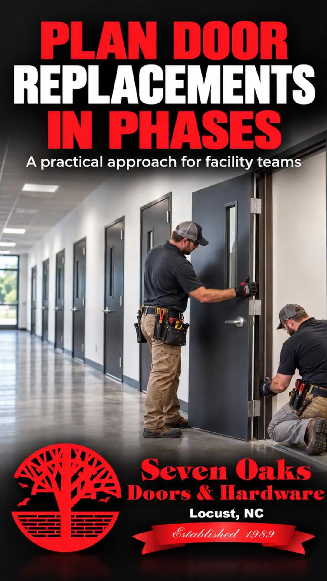 Phased Commercial Door Replacement Planning