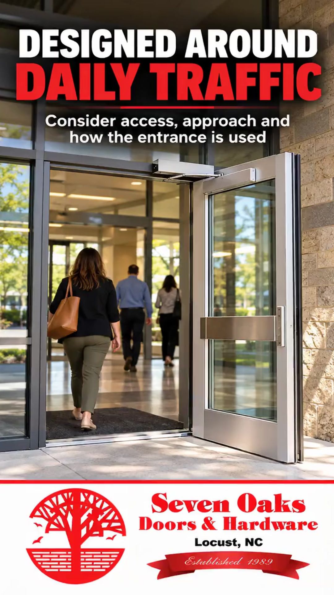 Planning an Automatic Door Operator Retrofit for an Existing Commercial Entrance